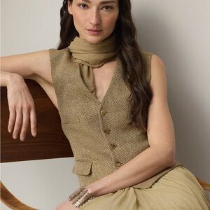 Ralph Lauren Collection | Holland Barleycorn Tweed Vest